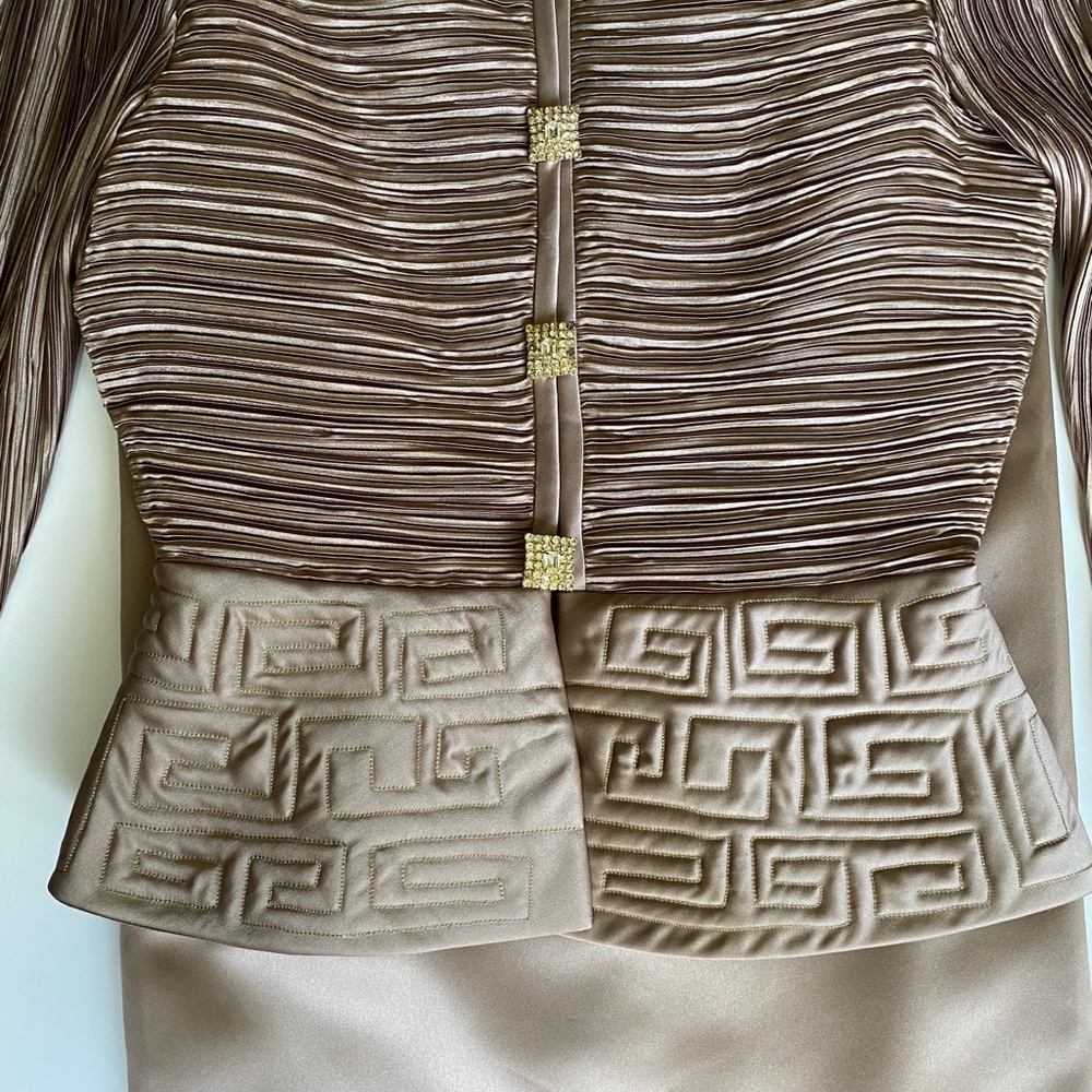 George F. Couture Vintage Evening Suit - Picture 4 of 7